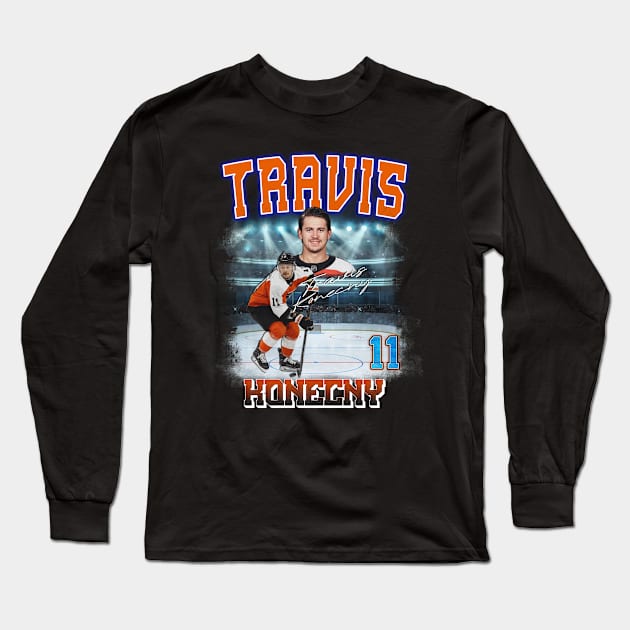 Travis Konecny Long Sleeve T-Shirt by Rakuten Art